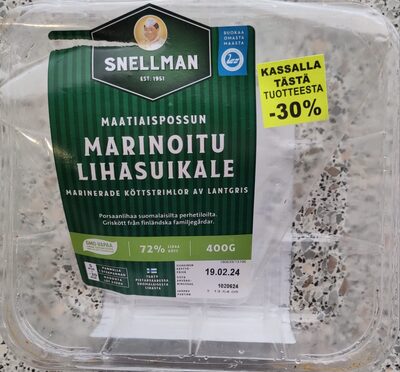 Maatiaispossun marinoitu lihasuikale