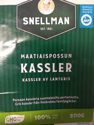 Maatiaispossun kassler