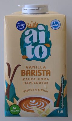 Aito kaurajuoma barista vanilla