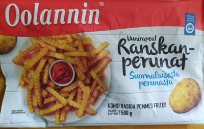 Uunirapeat ranskanperunat