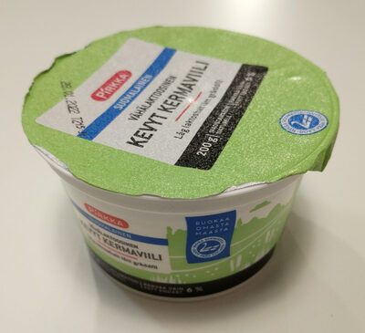 Suomalainen vähälaktoosinen kevytkermaviili