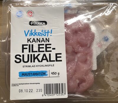 Vikkelät kanan filee-suikaleet
