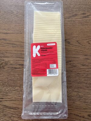 Edamjuusto-viipale front packaging