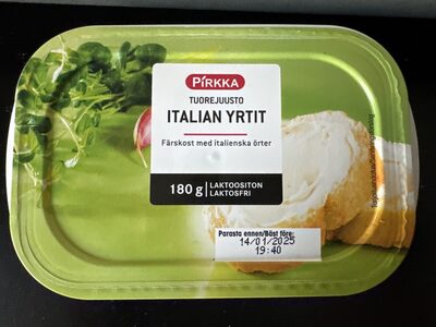 Tuorejuusto Italian yrtit