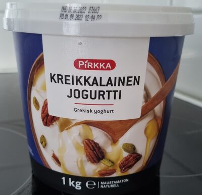 Kreikkalainen jougurtti front packaging