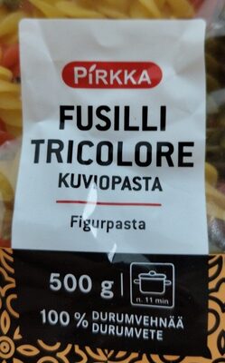 Fusilli Tricolore Kuviopasta front packaging