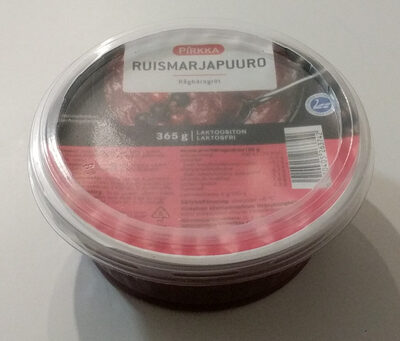 Ruismarjapuuro front packaging