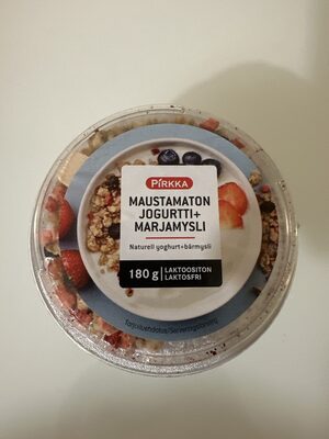 Maustamaton Jogurtti + Marjamysli