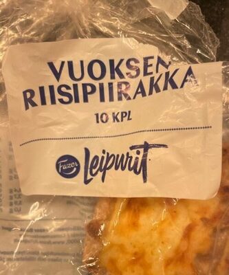 Vuoksen riisipiirakka
