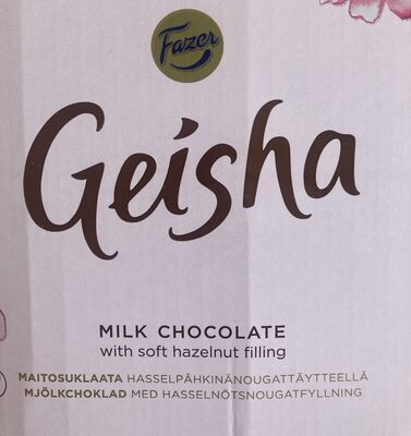 Geisha Milk Chocolate With Soft Hazelnut Filling