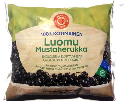100% Kotimainen Luomu Mustaherukka