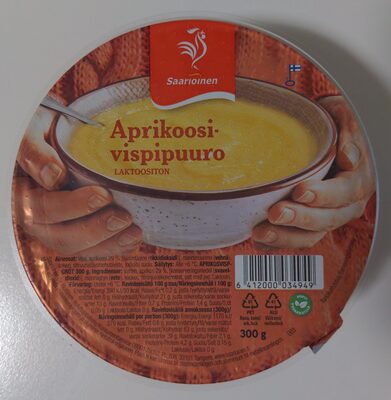 Aprikoosivispipuuro front packaging
