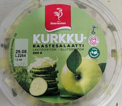 Kurkkuraastesalaatti front packaging