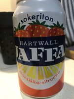 Jaffa sokeriton mansikka-sitruuna