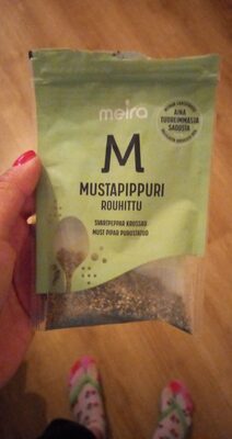 Mustapippuri rouhittu