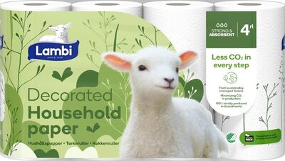 Tørkerull Lambi 4 pk