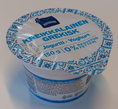 Kreikkalainen jogurtti front packaging