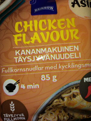 Kananmakuinen täysjyvänuudeli front packaging