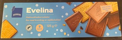 Evelina milk chocolate coated biscuits