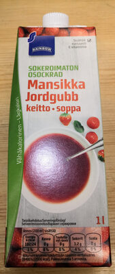 Sokeroimaton mansikkakeitto