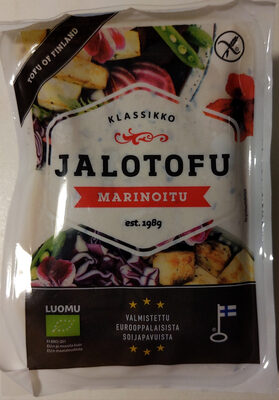Jalotofu Marinoitu front packaging