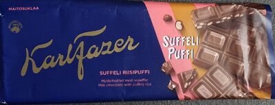 Suffeli Suklaalevy front packaging