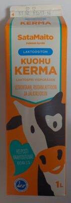 Laktoositon kuohukerma