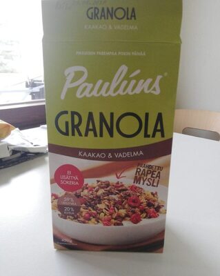 Granola Kaakao Ja Vadelma