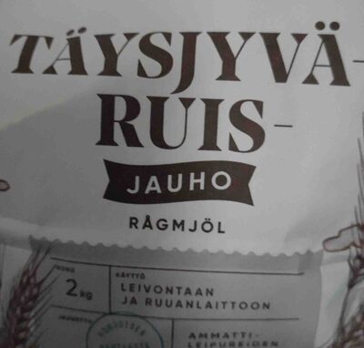 Täysjyväruisjauho