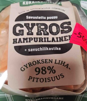 Gyros hampurilainen
