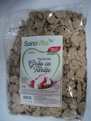 SanoVita Fulgi de grau cu tarate