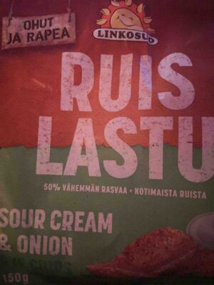 Ruis lastu sour cream & onion