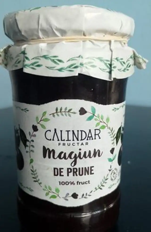 Plum Jam Without Sugar front packaging