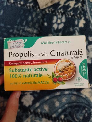 Propolis cu Vitamina C naturala