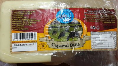 Aida Cașcaval Dalia front packaging
