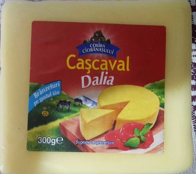 Coliba Ciobanasului Cașcaval Dalia front packaging