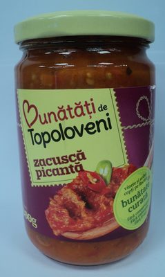 Zacusca picanta front packaging