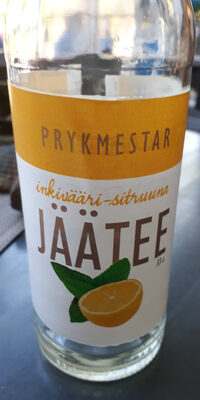 Inkivääri-sitruuna jäätee front packaging