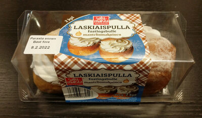 Laskiaispulla 2kpl, mantelinmakuinen