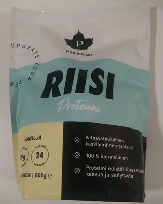 Riisi Proteiini Vanilja