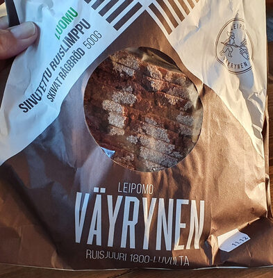 Luomu Siivutettu Ruislimppu