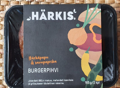 Härkis Burgerpihvi Härkäpapu & savupaprika