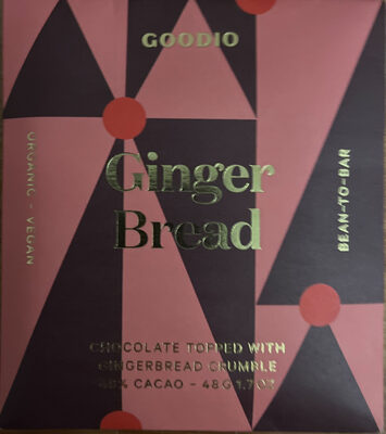 Chocolate topped with Gingerbread crumble