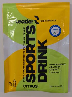 Citrus sports drink