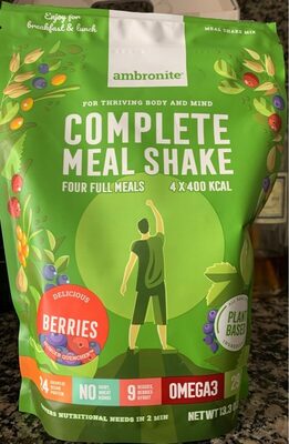 Complete Meal Shake front packaging