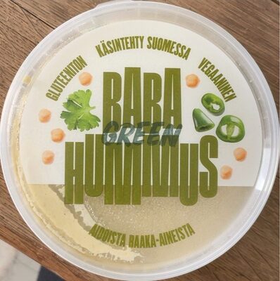 Hummus front packaging