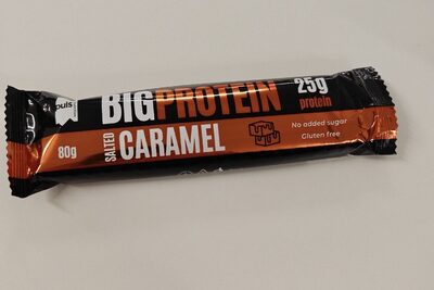 Big Protein Salted Caramel front packaging