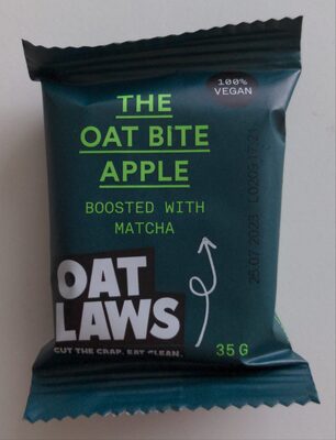 The oat bite apple matcha