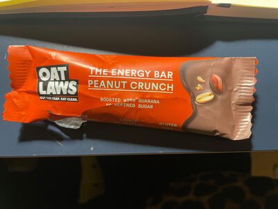 the energy bar, peanut crunch