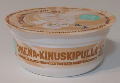 Omena kinuskipulla tuorepuuro